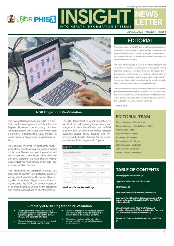NDR Quarterly Newsletter June 2023