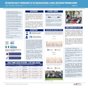 Integrating quality improvement in the Nigerian national clinical mentorship program (NCMP)