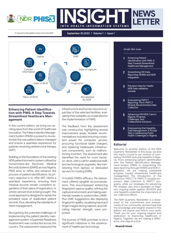 NDR Quarterly Newsletter September 2023
